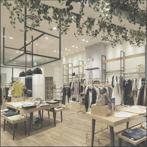 アパレルのインテリアデザイン