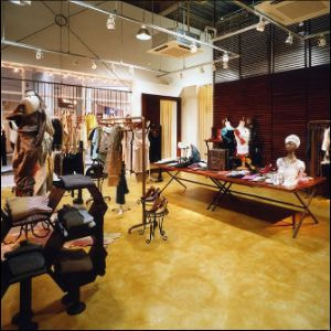 ファッション店舗のデザイン