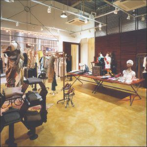 ファッション店舗のデザイン