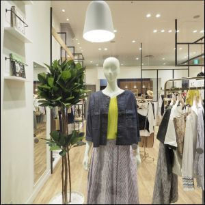 アパレルのインテリアデザイン