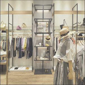 アパレルのインタリアデザイン