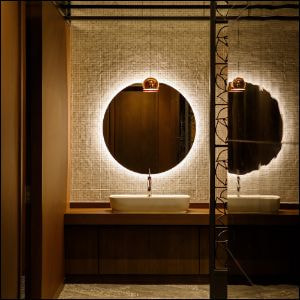 ミラー間接照明