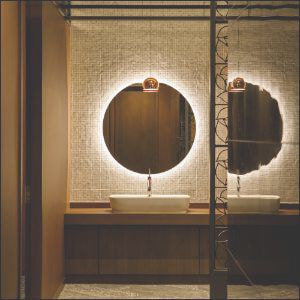 ミラー間接照明